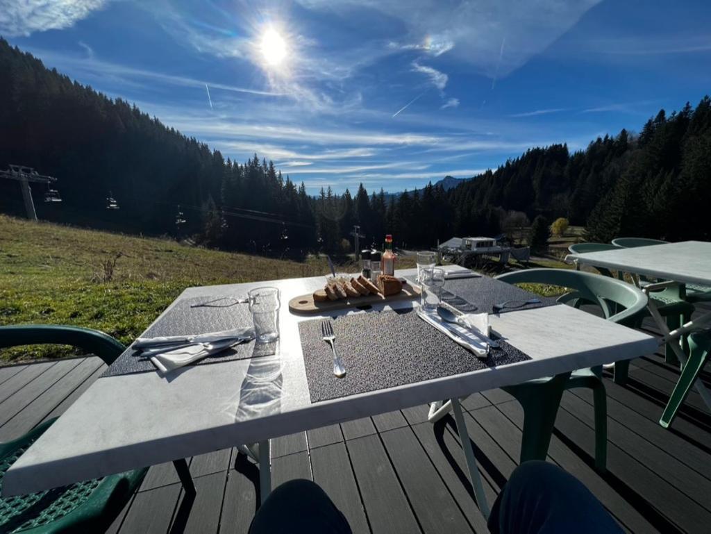 La Chanterelle - Mountain Lodge La Cote d'Arbroz エクステリア 写真